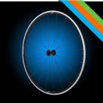 Alexrims Koła szosowe ALEXRIMS ALX210 ROAD, 700C, Stożek 24mm, Tubeless Ready, V-brake, Zacisk QR, Łożyska kulkowe, Waga 1922g (NEW) | ALX-ALX210 | 5907558694109