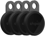 Breloczek Chipolo LOOP &ndash; Rechargeable Bluetooth Tracker with Silicone Loop for iOS & Android, 4col_Charcoal | 850070419307 | 850070419307