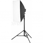 Zestaw studyjny Freepower Zestaw światła ciągłego 107 50x70cm 1500W 5500K ze statywem | 643459214200 | 643459214200