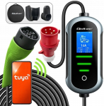 Electric car charger 7kW 230V CEE 32A WiFi LCD 5 | 52721 | 5901878527215