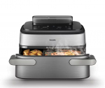 Philips Airfryer | NA565/02 5000 Series | Power 2750 W | Capacity 9.5 L | Silver/Black | RapidAir Plus | NA565/02 | 8720389077661
