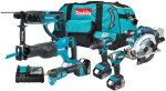 Zestaw elektronarzędzi Makita Cordless Tool Set 3X5AH DLX6141TX1 18V | 197050017222 | 197050017222