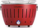 LotusGrill Grill turystyczny Węglowy Mini 26 cm x 26 cm czerwony | LG G28 U Rot | 4260023010738