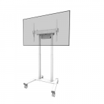 Neomounts Floor stand | FL55-875WH1 TV trolley | Adjustable Height | 55-100 " | Maximum weight (capacity) 110 kg | White | FL55-875WH1 | 8717371449728