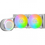 MAG CORELIQUID E240 WHITE 240mm 2xARGB FAN | 306-7ZW5E21-C24 | 4711377124140
