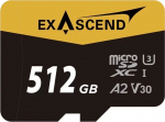 Karta ExAscend Catalyst MicroSDXC 512 GB UHS-I/U3 A2 V30 (EX512GUSDU1-AD) | EX512GUSDU1-AD | 6972904954595