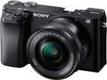 Sony ILCE-6100 Mirrorless Camera + 16-50mm Lens, Black | Sony | ILCE6100AKB.CEC | 4548736166349
