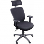 Krzesło biurowe Office Products Fotel biurowy Santorini, czarny | 23023451-05 | 5901503617465