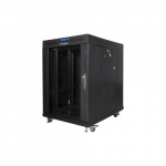 Lanberg | Rack cabinet 19" free-standing 15U/600x800 (flat pack) with glass door, LCD | FF01-6815-12BL | Black | FF01-6815-12BL | 5901969430363