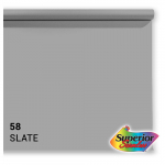 Superior Background Paper 58 Slate Grey 2.72 x 25m | 585358 | 650512172582