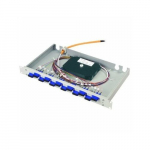 TELEGRTNER FO-PP BAS-ECO* 1U 12 LCD OM2 PT, 12 LCD OM2 PT, z zamontowanymi adapterami i kolorowymi pigtailami | 21.17.0675 | 4018359308438