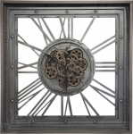 Atmosphera Zegar ścienny MECA, metalowy, 80 x 80 cm | 3560238698624 | 3560238698624