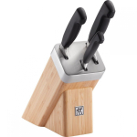 Zwilling Zestaw 3 noży w bloku samoostrzącym Four Star | 4009839652288 | 4009839652288