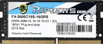 G.Skill Ripjaws F4-2666C19S-16GRS memory module 16 GB 1 x 16 GB DDR4 260-pin SO-DIMM | F4-2666C19S-16GRS | 4713294220868