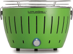 LotusGrill Grill turystyczny Węglowy Mini 26 cm x 26 cm zielony | LG G28 U Gruen | 4260023010769