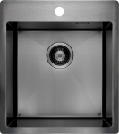 Zlewozmywak Deante Zlewozmywak stalowy 1-komorowy | ZPO D10A | 5907650837473
