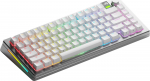 Klawiatura Glorious Glorious GMMK 3 Pro Wireless 75 % Custom Gaming-Tastatur - Pre-Built, ANSI (US), Fox Switches, silber | GLO-KB-GMMK3-PRO-75-PB-FOX-WL-SIL-US | 840408300179