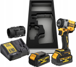 Klucz udarowy Dewalt 18v xr kompaktowy klucz udarowy 3/8'' gfn 2x5ah | DCF923P2G | 5035048743898