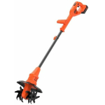 BLACK & DECKER BETL1820L-QW Tiller, Loaded, 18 V, 2 Ah | BETL1820L-QW | 5035048795583