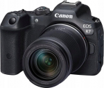Canon | D.CAM EOS R7 RF-S 18-150 IS STM EU26 (AIP2) | Megapixel 32.5 MP | Image stabilizer | ISO sensitivity (max) 32000 | Wi-Fi | Video recording | Manual | CMOS | Black | 5137C010 | 4549292185553
