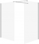 Cersanit (kabiny walk-in) SET B796: Kabina walk-in MILLE chrom 120x90x200 (S601-183) | S601-183 | 5901771081784