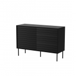 Cama CORTINA 1D3S chest of drawers 120x40x81 black | 490304 | 5903815011139