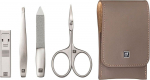 Zwilling TWINOX Neat's leather case, brown, 5 pc | 97407-007 | 4009839272783
