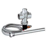 Caleffi Zaw&oacute;r bezpieczeństwa termicznego do kotł&oacute;w na paliwa stałe, z podw&oacute;jnym czujnikiem temperatury 3/4'' (543513) | 543513 | 8016615015911
