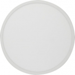 Lampa sufitowa TK Lighting TK Lighting Aqua White Large 6904 plafon lampa sufitowa koło z przełącznikiem na obudowie 1x45W LED 3000/4000/6500K biały | 6904 | 5901780569044