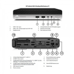 HP Renewed Grade A | ProDesk 400 G4 | Intel Core i3 | i3-8100T | 8 GB | SSD | 128 GB | Intel UHD Graphics 630 | Windows 11 Pro | HPProDesk400G4i38100T8128A | 4770070885147