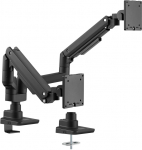 Brateck Uchwyt biurkowy na 2 monitory 17'' - 35'' (LDT69-C024P2) | 6956745174312 | 6956745174312