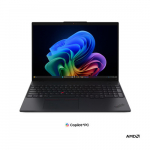 Lenovo ThinkPad L16 G3 AMD | Black | 16 " | IPS | WUXGA | 1920 x 1200 pixels | Anti-glare | AMD Ryzen AI 5 | 430 | 16 GB | SODIMM DDR5 | Solid-state drive capacity 512 GB | AMD Radeon 840M Graphics | Windows 11 Pro | 802.11be | Bluetooth version 5.4  ...