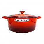 Le Creuset Br&auml;ter Signature rund 28cm kirschrot | 21177280602430 | 024147260998