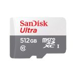 SanDisk Ultra 512 GB MicroSDXC UHS-I Class 10 | SDSQUNR-512G-GN3MN | 0619659196622