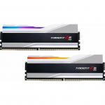 G.Skill Trident Z5 RGB, DDR5-8000, CL38, Intel XMP 3.0 - 32 GB Dual-Kit, silber | F5-8000J3848H16GX2-TZ5RS | 4713294230560