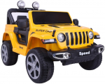 Lean Cars Pojazd Na Akumulator FT-938 Ż&oacute;łty Lakierowany 4x4 | Lean-25071 | 5905991061311