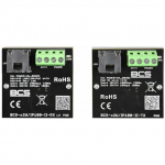 Rejestrator BCS Zestaw aktywnych konwerter&oacute;w do transmisji danych z sieci Ethernet oraz zasilania PoE BCS-X2W/IP100-II | BCS-X2W/IP100-II | 5904890712447