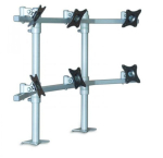 Edbak Edbak SV17 uchwyt / stojak do monitor&oacute;w 68,6 cm (27'') Biurko Czarny | SV17 | 5908252960743