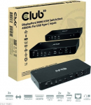 Club 3D Club3D KVM Switch 4K60Hz 2x USB-C> HDMI/DP/3xUSB/2xUSB-C/LAN retail | CSV-1585 | 8719214472870