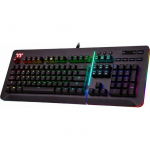 Klawiatura Thermaltake Level 20 RGB Black Green (KB-LVT-RGBRUS-01) | KB-LVT-RGBRUS-01 | 0841163070444