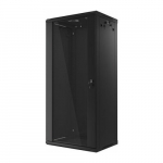 Wall-Mounted Rack 19'' 27U 600X450mm black | WF01-6427-10B | 5901969403299