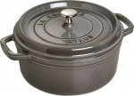 STAUB Garnek żeliwny okrągły 40500-246-0 3 8 l grafitowy | 40500-246-0 | 3272341024183