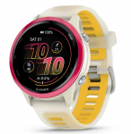 Garmin Forerunner 570 3.05 cm (1.2") AMOLED 42 mm Digital 390 x 390 pixels Touchscreen Pink, White Wi-Fi GPS (satellite) | 010-02970-02 | 753759349820