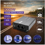 Przetwornica Qoltec MS Wave 12V na 230V 1500/3000W USB | 5901878526836 | 5901878526836