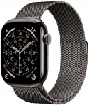 Apple Watch S11 Titan Schiefer Cellular 46mm (Milanaise Armband schiefer) M/L | MFD44ZR/A | 0195950629569