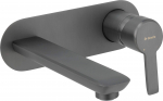 Bateria umywalkowa Deante Arnika podtynkowa grafit (BQA D54L) | BQA D54L | 5908212092118