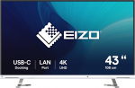 Monitor Eizo 108cm (42,5'') EV4340X-WT 16:09 4K 2xHDMI+DP+USB-C IPS | EV4340X-WT | 4995047067498