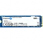 Kingston SSD | NV3 | 500 GB | SSD form factor M.2 2280 | Solid-state drive interface PCIe NVMe Gen 4.0 (x4) | Read speed 5000 MB/s | Write speed 3000 MB/s | SNV3S/500G | 740617344806