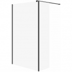 Cersanit (kabiny walk-in) SET B791: Kabina walk-in MILLE ścianka stała czarny 120x50x200 (S601-178) | S601-178 | 5901771081739