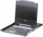 Aten ATEN CL6700MW-ATA-2XK06A1G, 1920 x 1080 pixels, Full HD, Rack mounting, 1U, 19.4 W, Black | CL6700MW-ATA-2XK06A1G | 4710469345579